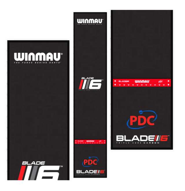 Pro Zone Precision Blade 6 Soft Feel Dart Mat & Integrated Oche by Winmau