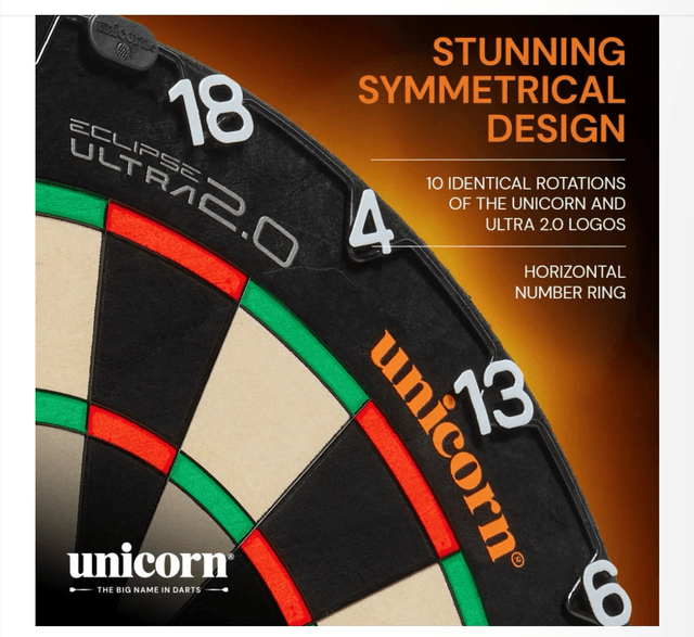 Unicorn Eclipse Ultra 2.0 Dartboard