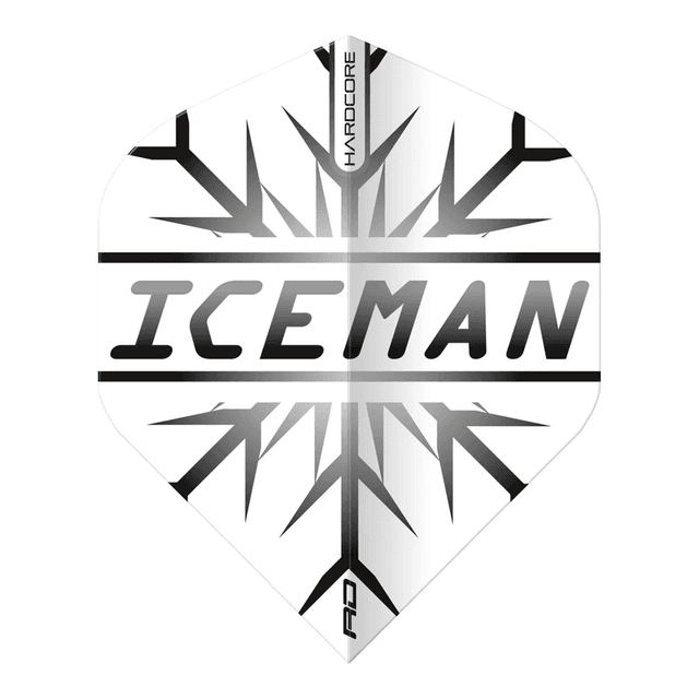 Gerwyn Price Grey Snowflake Standard Dart Flights