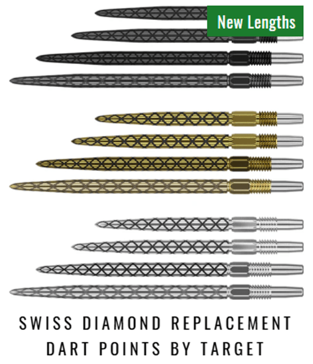 Swiss Diamond Replacement Dart Points by Target